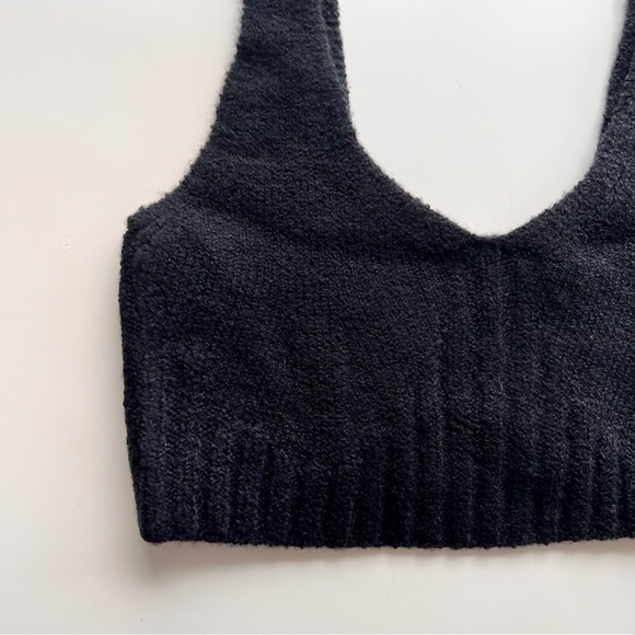 Jonathan Simkhai Black Knit Bralette - Picture 2 of 8
